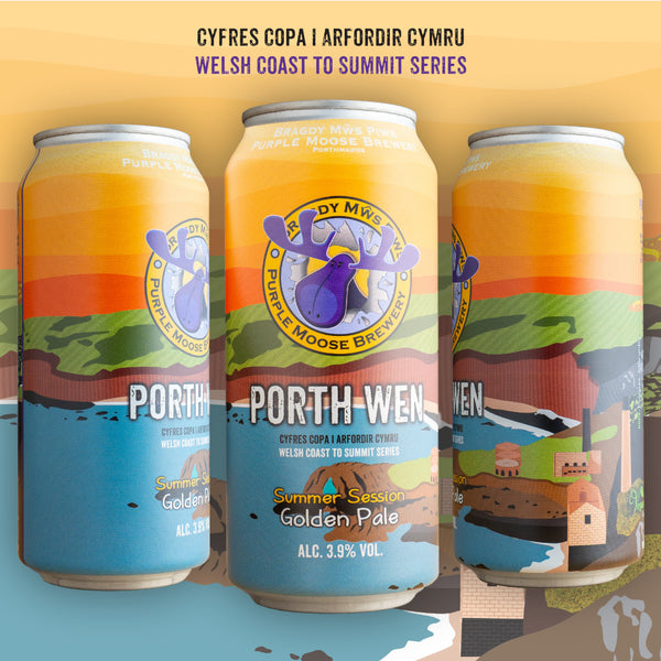 Porth Wen - Summer Session Golden Pale (440ml cans)