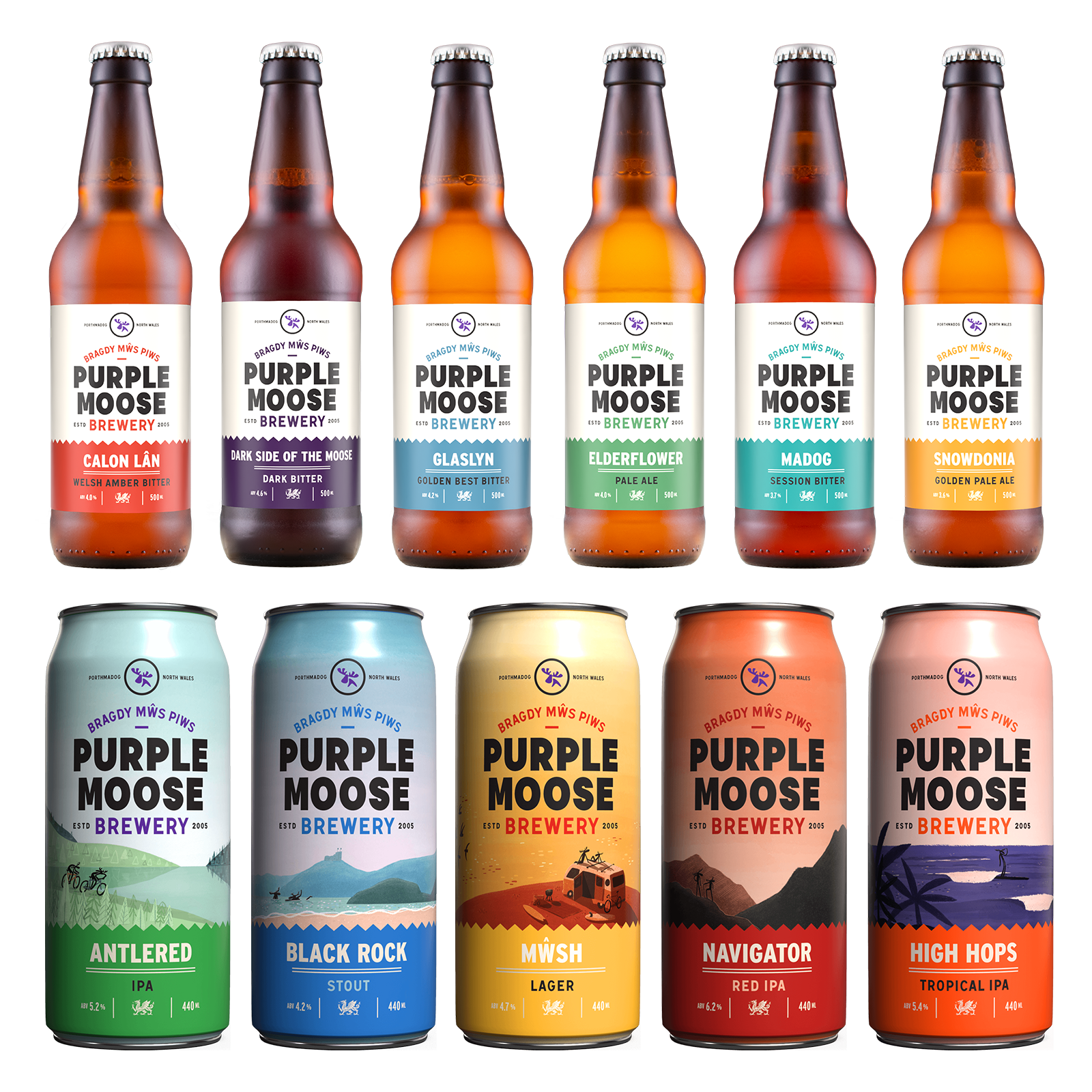 Mixed case of 12