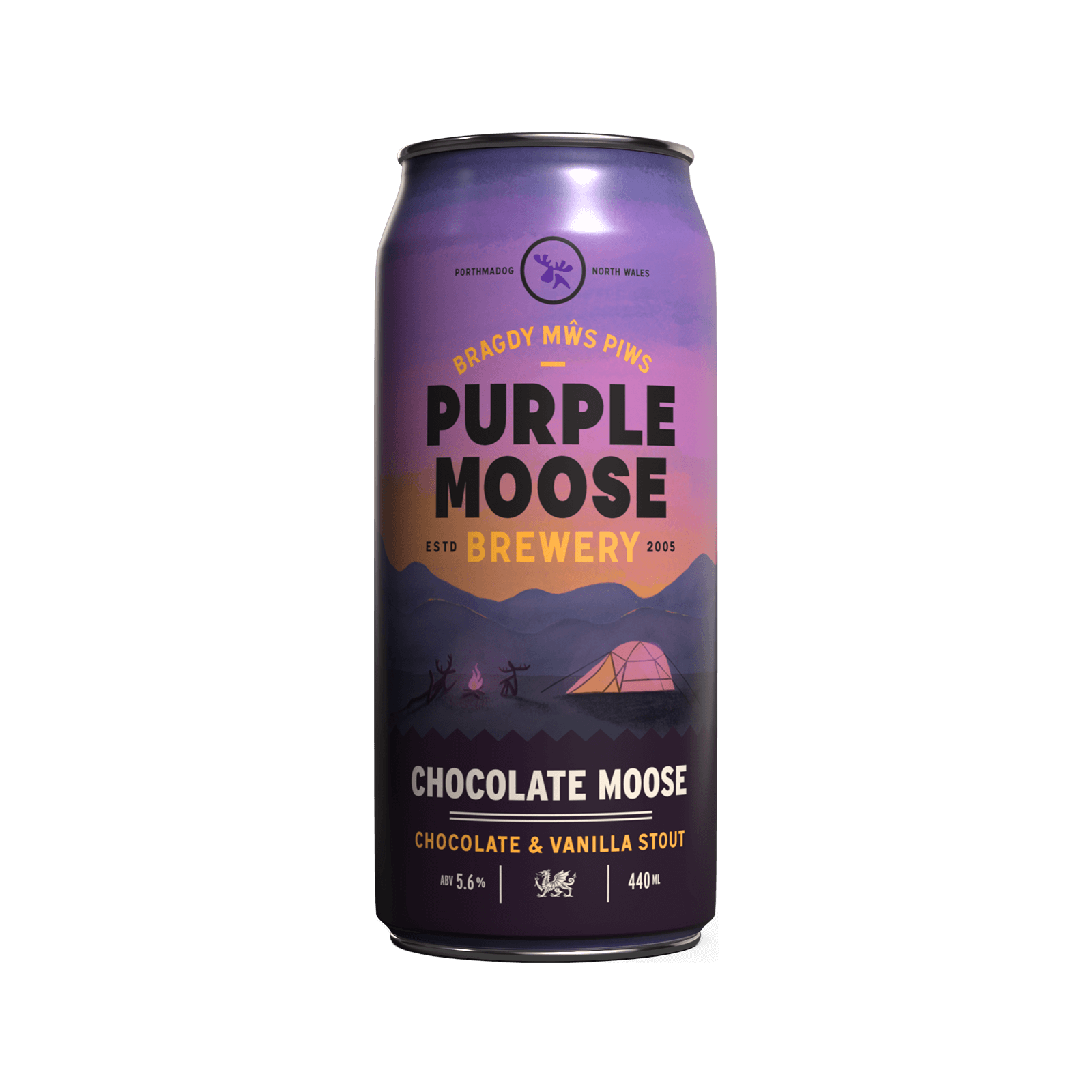 Chocolate Moose - Chocolate & Vanilla Stout (440ml cans)